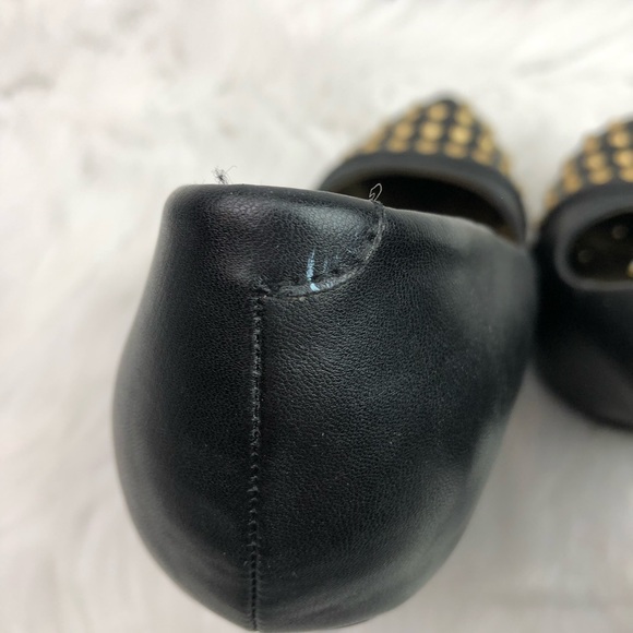 Olsenboye Otango 7.5 black studded toe heels - Picture 5 of 8